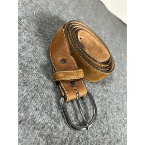 Justin Men's Brown Leather Classic Western Belt Size 52 X5409 Western Cowboy...